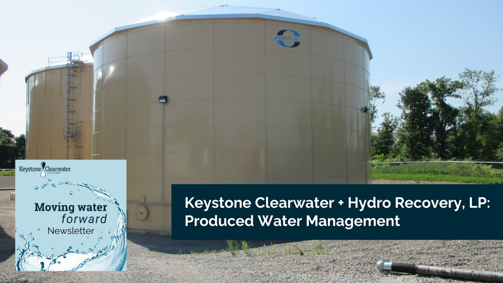 Keystone Clearwater Hydro Recovery LP Produced Water Management Marcellus Shale