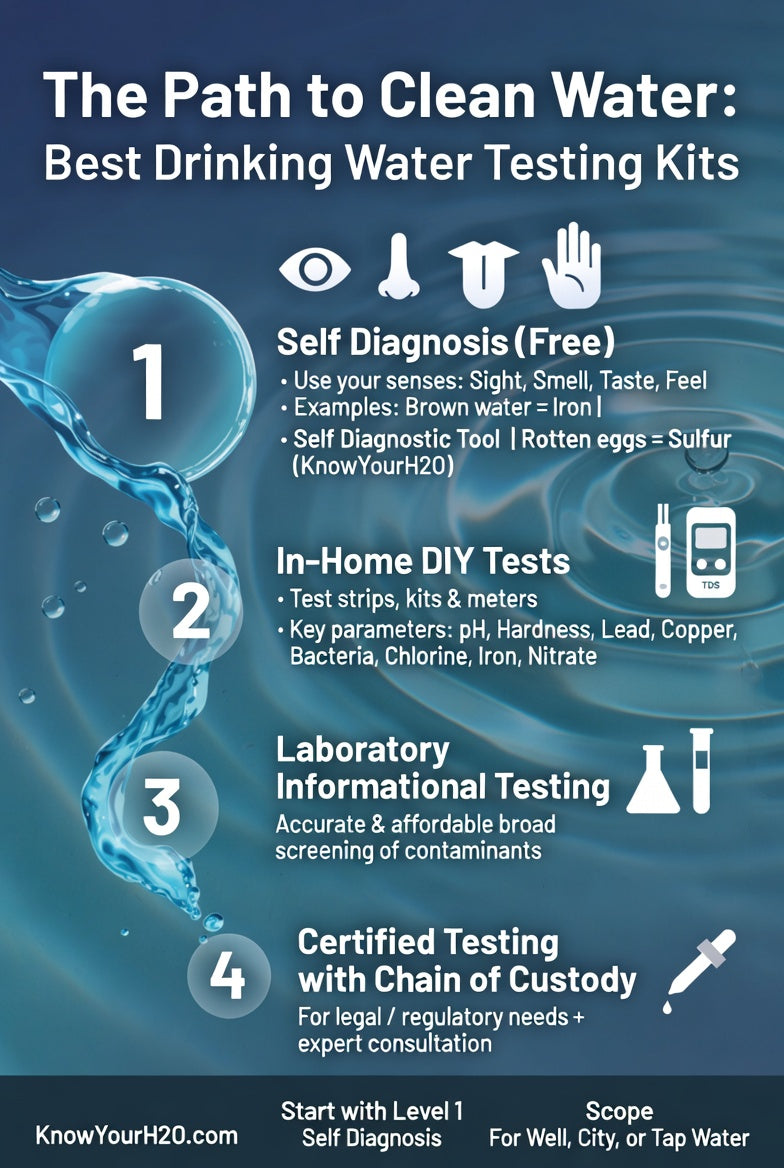 Best Drinking Water Test Kits for Well & City Water (2026) – KnowYourH2O